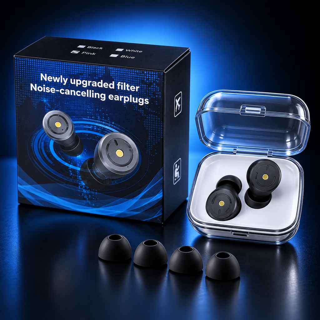 Silent Night Combo – Noctaseal Sleep Tape + Comfort Earplugs